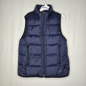 Gap Kids Navy Puffer Vest Size Large Regular